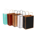 customised biodegradable transparent plastic cart designer shopping bags jewelry paper bag